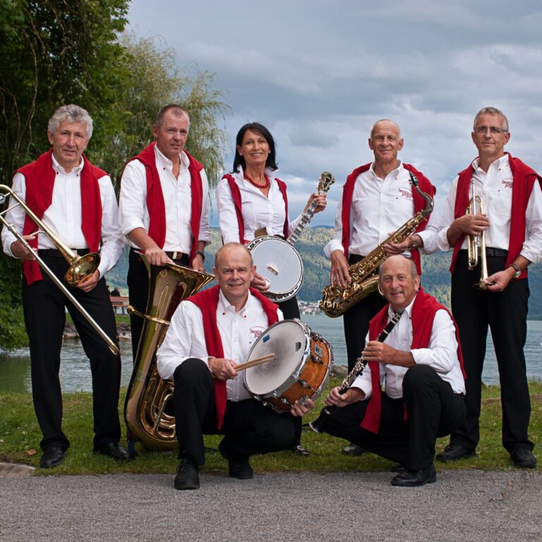Sommermusik am See: Swanee River Jazz Band, Festplatz am See, Oberägeri, Kulturägeri 2023