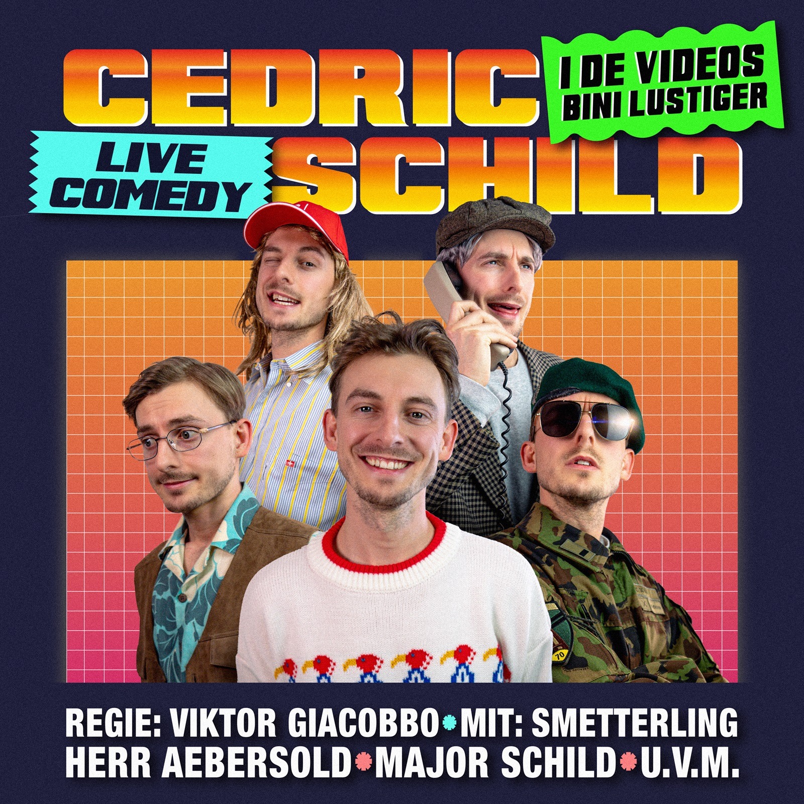 Cedric Schild - I de Videos bini lustiger, live in der AEGERIHALLE Unterägeri, Kultur Ägeri 2025