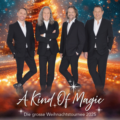 I QUATTRO «A Kind Of Magic» – Weihnachtstournee 2025, live in der AEGERIHALLE Unterägeri, Kultur Ägeri 2025