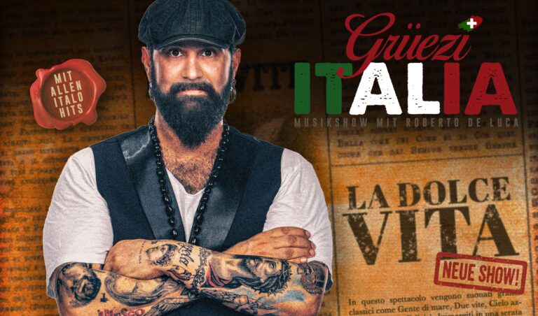 Grüezi Italia, live in der Aegerihalle Unterägeri, Kultur Ägeri 2026
