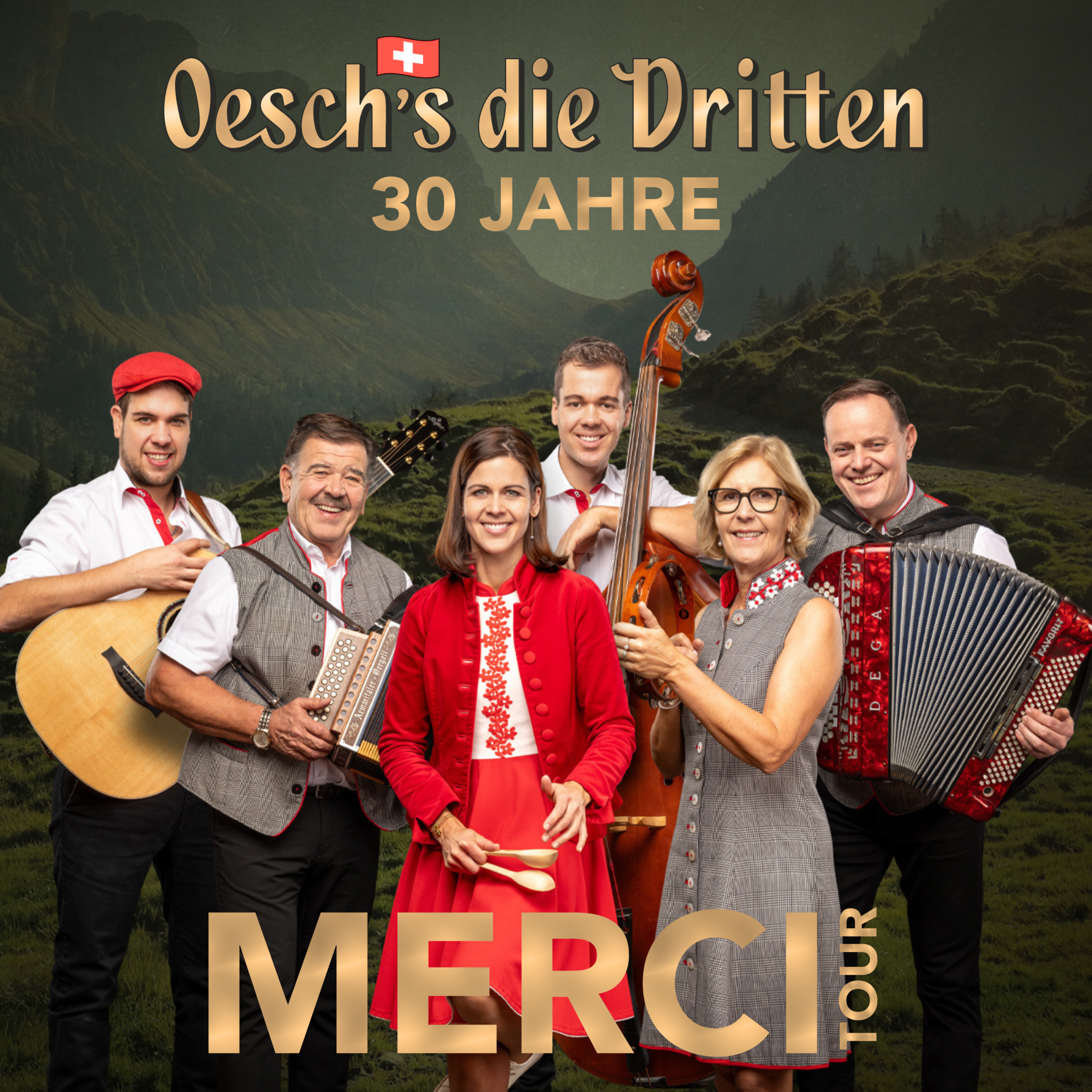 Oesch’s die Dritten – MERCI-TOUR 2026, live in der AEGERIHALLE Unterägeri, Kultur Ägeri 2027