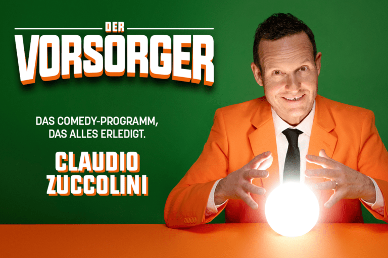 Claudio Zuccolini, live in der AEGERIHALLE Unterägeri, Kultur Ägeri 2027