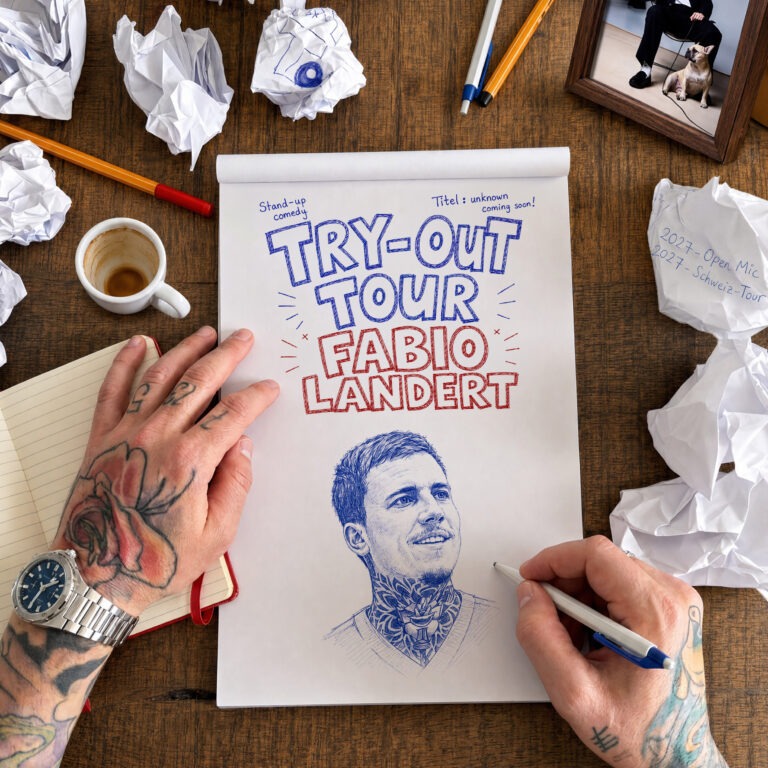 Fabio Landert «Try-Out Tour», Kultroom15 Unterägeri, Kultur Ägeri 2027