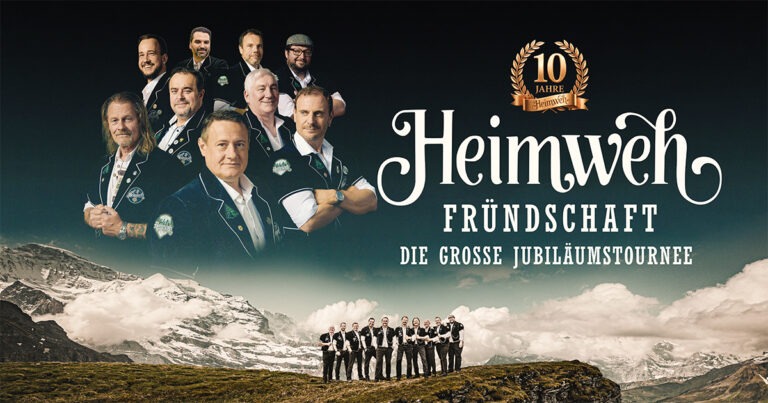 HEIMWEH «Fründschaft», live in der Aegerihalle Unterägeri, Kultur Ägeri 2027